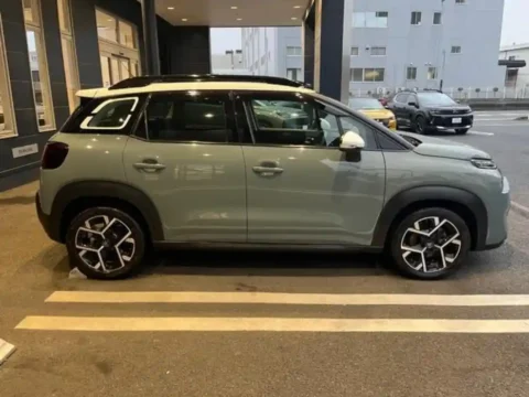 gray color hatchback