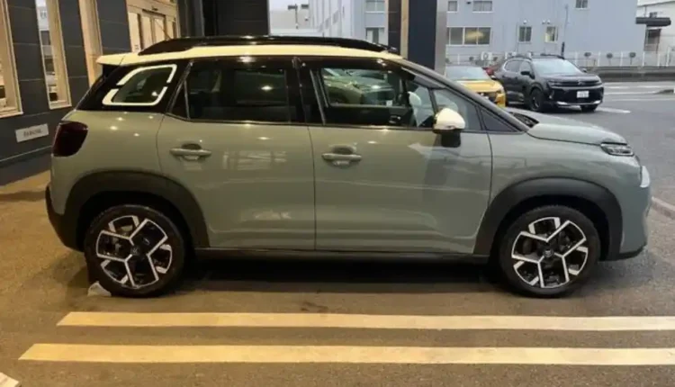 gray color hatchback