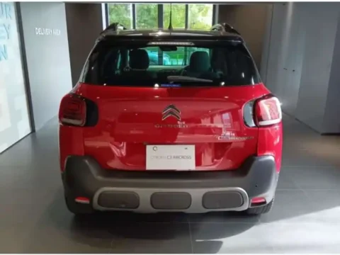 red color vehicle
