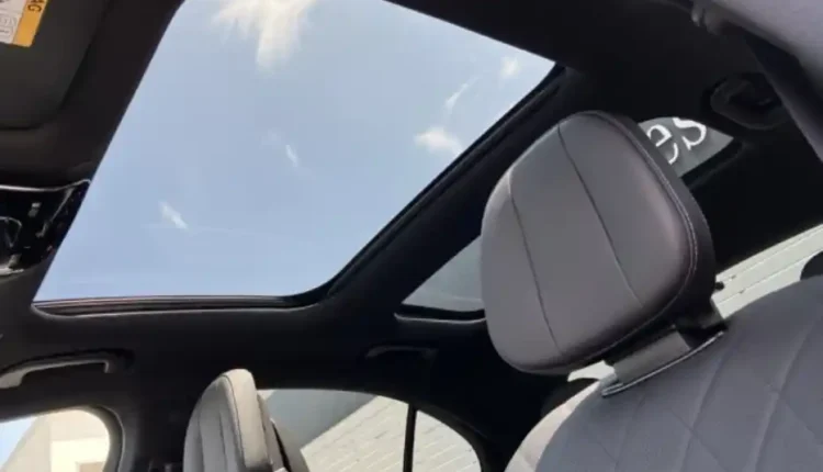 sunroof sedan