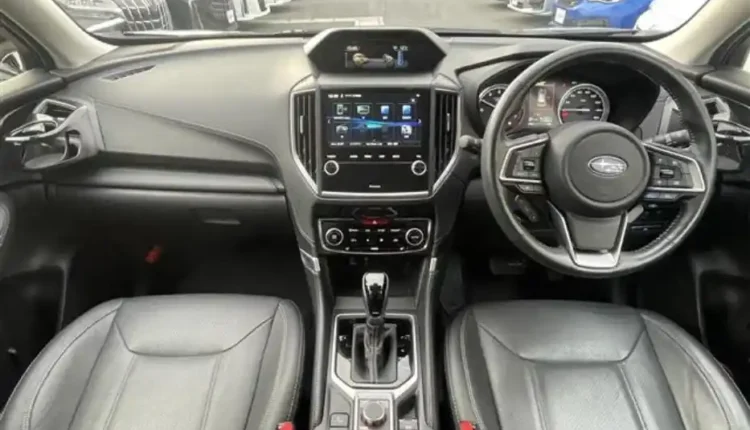 Half leather seats