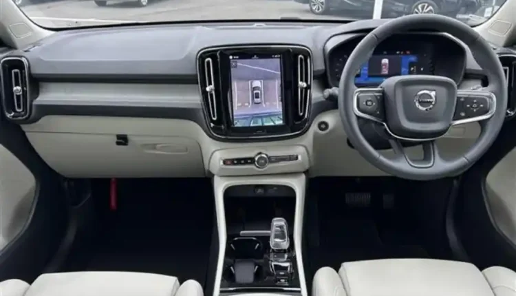 White leather seats