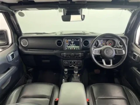 Leather seat jeep