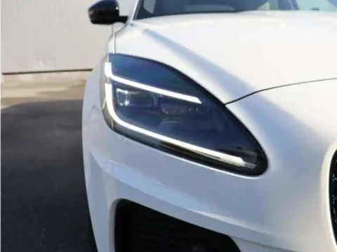 Led headlights car