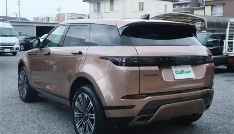 Gold color SUV