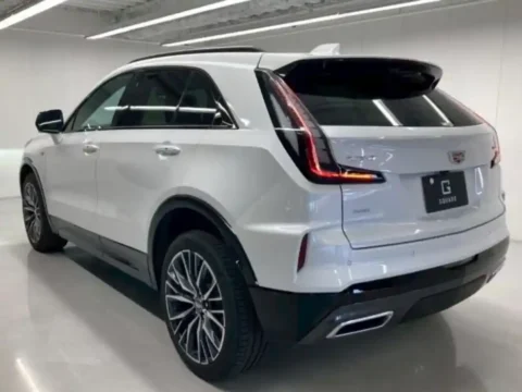 Pearl white color SUV