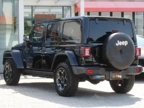 Left hand drive jeep