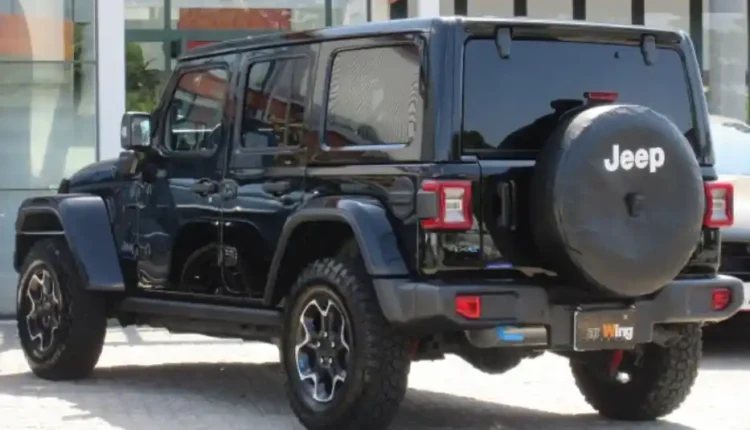 Left hand drive jeep
